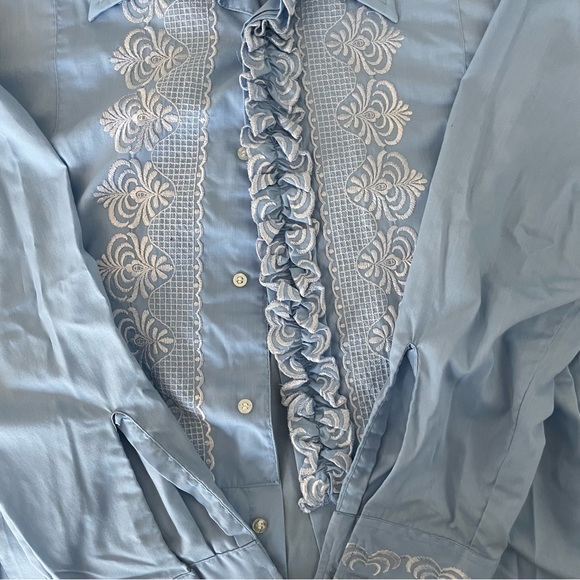 EUC VINTAGE AFTER SIX TUXEDO SHIRT SIZE 15 / 33 - Picture 3 of 3